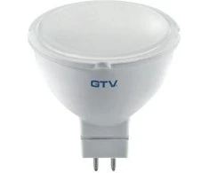 GTV LED lemputė 4W, MR16, SMD 2835, šiltai balta, DC12V, šviesos kampas 120°, 300lm
