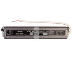 GTV Maitinimo šaltinis vandeniui 36W IP67 DC 12V (LD- WZA36W- NW)