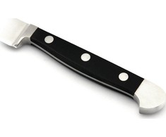 Güde Alpha dvigubai šlifuotas peilis POM juodas 9 cm 1704/09