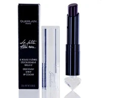 „Guerlain La Petite Robe Noire“ ilgai išliekantys kreminiai lūpų dažai „74 Plum Passion“ 2,8 g