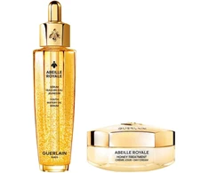 Guerlain Set : Abeille Royale, Honey, Age-Defying, Day, Kremas, For Face, 50 ml + Abeille Royale Youth Watery Oil, Repairing, Daily, Serum, For Face, 50 ml For Women