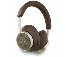 Ausinės Guess Bluetooth 4G Classic Logo rudos spalvos