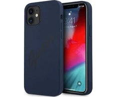Dėklas GUESS GUHCP12SVSBL IPHONE 12 MINI 5.4 "Mėlynas/Mėlynas HARDCASE SCRIPT VINTAGE