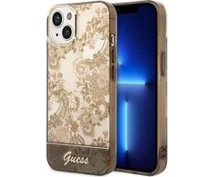 Dėklas GUESS GUHCP14MHGPLHC IPHONE 14 PLUS / 15 PLUS 6.7 "OCHRE HARDCASE PORCELAIN COLLECTION