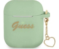 Dėklas Guess GUA2LSCHSN AirPods Žalias
