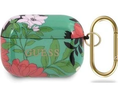 GUESS AIRPODS PRO GUACAPTPUBKFL01 Žalias N.4 FLOWER COLLECTION