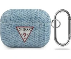 Apple AirPods Pro Guess Jeans Collection (GUACAPTPUJULLB) light ausinių dėklas mėlynos spalvos