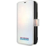 Guess GUFLBKN65BLD iPhone 11 Pro Max sidabrinis dėklas Iridescent