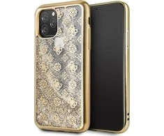 Dėklas Guess GUHCN58PEOLGGO skirtas Apple iPhone 11 Pro, auksinis