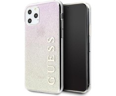 Dėklas GUESS HARD CASE GRADIENT GLITTER GUHCN65PCUGLGPI IPHONE 11 PRO MAX Rožinis-GOLD