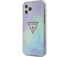 Apple iPhone 12 Pro Max Guess dėklas Tie &amp; Die Collection (GUHCP12LPCUMCGC02) mėlynos spalvos
