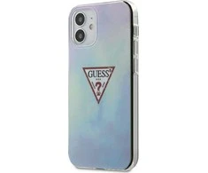 Apple iPhone 12 Mini Guess dėklas Tie &amp; Die Collection (GUHCP12SPCUMCGC02) mėlynos spalvos