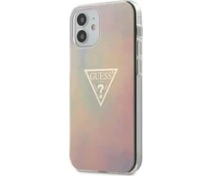 Apple iPhone 12 Mini Guess dėklas Tie &amp; Die Collection (GUHCP12SPCUMCGG01) rožinės spalvos