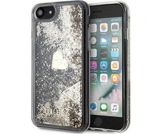 Apple iPhone SE 2022 / SE 2020 / 7 / 8 Guess dėklas Glitter Charms (GUOHCI8GLHFLGO) aukso spalvos