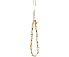 Guess virvelė telefonui GUSTBOHP rudos spalvos Beads Bohemia