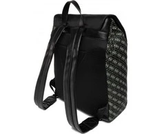 Guess, Salameda, Polyester, Textile Backpack, Juodas, Nešiojamas kompiuteris Compartiment, HMSLSPP0305, Unisex