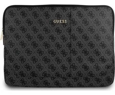 Guess PU Leather 4G dėklas skirtas Notebook 13" pilkos spalvos