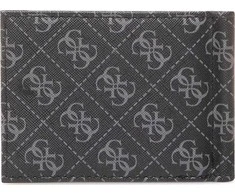 Guess, Vezzola, Textile Wallet, Coin Holder, SMVEZZPOL23, Juodas, For Men