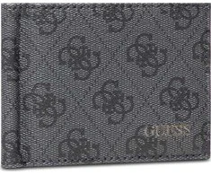 Guess, Vezzola, Tekstilinė piniginė, Laikiklis monetoms, SMVEZLLEA23, Juodas, Vyrams