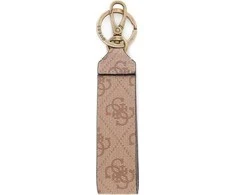 Set, Guess, Vezzola, Textile Wallet, With 4G logo Keychain, GBOX SM BFLD W/CP-KRN, rusvai gelsvas, For Men