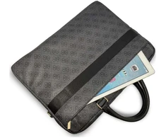 „Guess“ krepšys 4G Round 4G &amp; Classic Logos Stripe 16" juodas