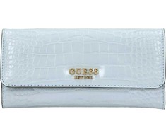 Guess, Laurel, Textile Wallet, SLG Large Zip, SWCA8500500POD, Pale Cloud, For Women