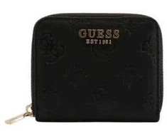 Guess, Guess, Textile Wallet, SLG Card, SWPG8403370BLA, Juodas, For Women