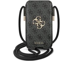 Krepšys Guess 6,7" dėklas 4G Big Metal Logo (Guuphl4gGgr) pilkos spalvos