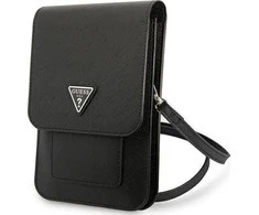 Krepšys Guess Saffiano Triangle (GUWBSATMBK) juodos spalvos