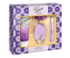 Guess Girl Belle tualetinio vandens purškiklis 100 ml + tualetinio vandens purškiklis 15 ml + kūno losjonas 200 ml