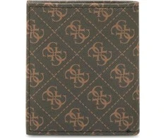 Guess, Vezzola, Textile Wallet, Small Billfold, SMVEZZPOL22, Brown, For Men