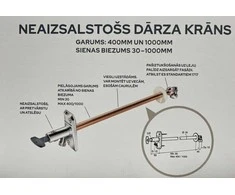Lauko čiaupas neužšąlantis Gustavsberg FG0105062, 1/2''
