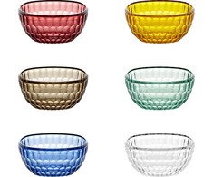 Guzzini VANITY Set 6 miski 12 cm Assorted colors