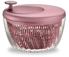 Guzzini Salad Spinner Spin&amp;Store, Mauve red (170900272)