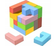 Haba Tetris dėlionė rožinė