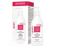 Hada Labo Tokyo Body Hyaluronic Acid Moisturizing &amp; Smoothing Body Milk All Over The Body, 200 ml