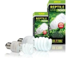 EXOTERRA - Roplių UVB 100 fluorescencinė lempa 25W E27 - (220.1871)