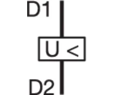 Hager 230V AC (MZ206) subįtampos jungiklis