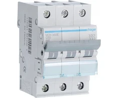 Automatinis jungiklis Hager MC350 (50A, 3P, 400V, 6kA)