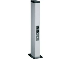 Hager Dvipusė mini kolonėlė DA200-45 700mm aliuminis (DAP245700ELN)