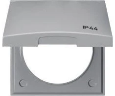 Hager Polo Hager IntegrA srauto vieno rėmelis su dangteliu su spaudu (0918282597)
