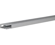 Hager Polo BA64001507030B tehaselito šukuotas kanalas BA6 15x40mm PVC pilkas BA64001507030B /2m/