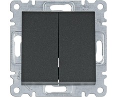 Hager Łącznik Łącznik seryjny/świecznikowy juoda (WL0043)