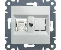 Hager GN.1-KR.KOMP.RJ45 6E UTP Baltas LUMINA