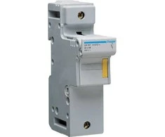 Hager Modulinė saugiklių bazė 1P L58, saugiklis 22x58mm, 125A 500V (LR701)