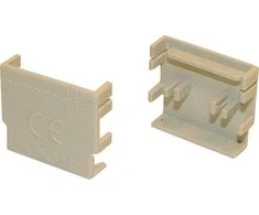 Hager OSŁONY KOŃCOWE DO SZYN GRZEBIEN. KOŁK
