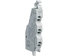 Hager Papildomas kontaktas 1P 3A 250V AC galinės sąrankos (HXA021H)