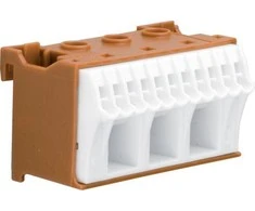 Hager QUI.BLO.SAM.PHASE.BROWN.3X16+11X4MM2,W.60