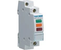 Hager Modulis lempa 3- fazės raudona / žalia / oranžinė 230-400V AC (SVN129)