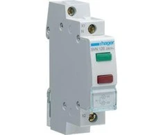Hager LED signalinė lemputė žalia + raudona 230V AC (SVN126)